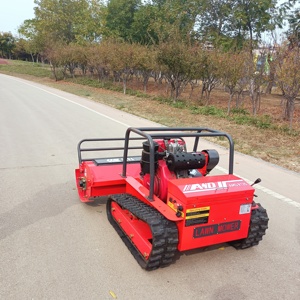 更新的全球定位系统无人操作12/15HP柴油发动机连枷式割草机履带式连枷式远程割草机，带有CE证书 - Product Image 2