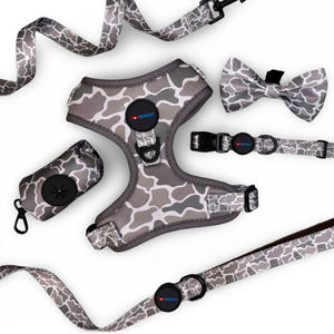 Cina produttore all'ingrosso rosa papillon a tema Pet collare guinzaglio imbracatura e borsa per cacca Dispenser Set per animali domestici alla moda - Product Image 3
