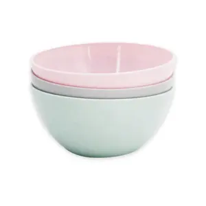 24 Ounce Plastic Bowls Large Cereal Snack Bowls Unbreakable and