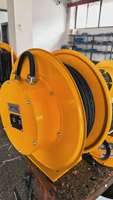 Enrouleur de câble électrique industriel à ressort en acier avec 500V 20-50A pour machines