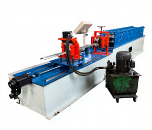 Máquina Perfiladora de Rollos para Estructuras de Acero de Calibre Ligero con Perfil <span class=keywords><strong>Omega</strong></span> para Paneles de Yeso Galvanizados - Product Image 1