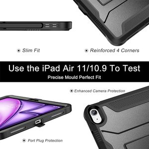 <span class=keywords><strong>Coque</strong></span> pour <span class=keywords><strong>iPad</strong></span> Air 11 pouces M2, pour <span class=keywords><strong>iPad</strong></span> Air 6e/5e/4e génération, housse de protection robuste et antichoc pour <span class=keywords><strong>Apple</strong></span> Air 10.9 - Product Image 6