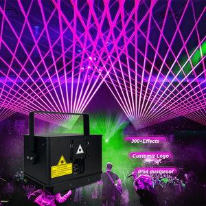 Escáner de Luz Láser para Discoteca Knight de 6 Watts con Animación RGB <span class=keywords><strong>3D</strong></span> para Bodas - Product Image 1