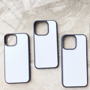 New 2D TPU PC tấm nhôm trống thăng hoa trường hợp điện thoại cho Iphone x 11 12 13 14 cộng với 15 Pro Max hỗ trợ sạc không dây - Product Image 3