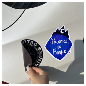 Custom Car Magnetic Bumper Sticker Advertise Business Cover Company Logo Car Door Body Magnet Decal Magnetic Signs For Vehicles