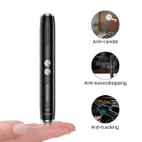 Détecteur de signal portable anti-espion T8, design stylo, scanner radio RF sans fil, détecteur de caméra, détecteur GPS GSM, détecteur de suivi GPS