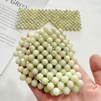 Masque oculaire en pierres de jade vert naturel polies à 100 %, pour massage des yeux et soins de santé, compresse froide