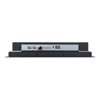 Écran tactile industriel embarqué de 15 pouces avec interfaces Ethernet industrielles