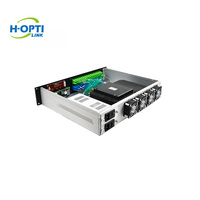 Hengchi HCEA-1550-32*23 EDFA de 1550nm CATV WDM de 16 Puertos y 23dbm para Red 4G, Protocolo TCP/IP, Modo Único