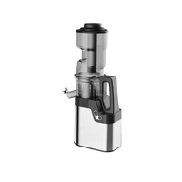 250W DC-motor roestvrijstalen slowjuicer met grote invoeropening, elektrische koudpersmachine, kauwende slowjuicer voor huishoudelijk gebruik, multifunctioneel