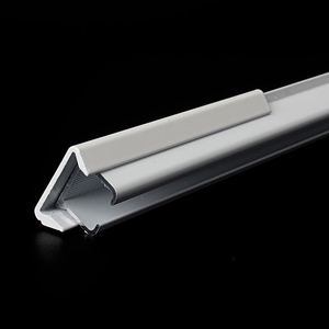 Rail de rideau coulissant en alliage d'aluminium anodisé blanc, très demandé - Product Image 5