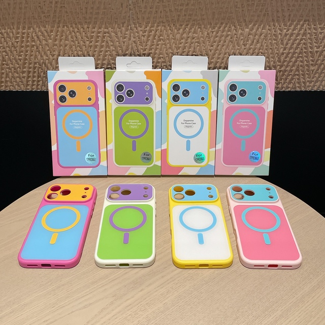 New Arrival Colorful Shockproof Wireless Charging Magnetic Phone Cover case for iphone 17 AIR 18 Pro Max 16 15 14 13 12