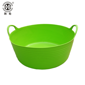 Hot bán PE linh hoạt bồn/Lưu trữ/nhà xây dựng/vườn xô với hai tay cầm 25 lít nhựa xô - Product Image 4