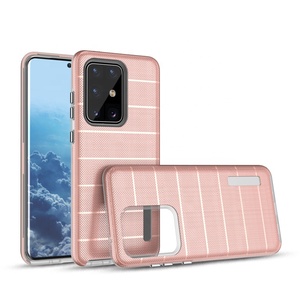Anti-empreintes digitales TPU + PC 2 en 1 étui à téléphone hybride Pour Samsung S11/S11E/<span class=keywords><strong>S11plus</strong></span> - Product Image 2