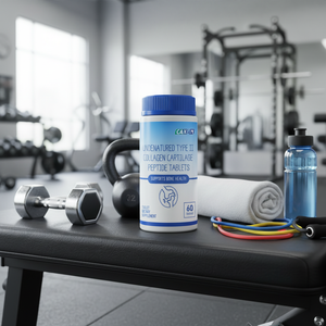 Comprimés de collagène de type II non dénaturé, marque privée OEM, 60 unités, améliore l'immunité, chondroïtine, peptide, sans gluten, directement de l'usine - Product Image 3