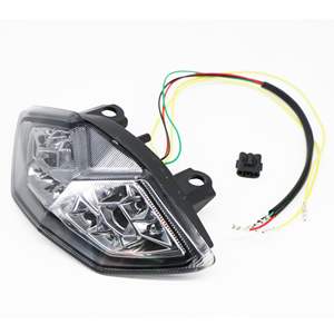 Luz de Freno para Motocicletas ABS Resistente al Agua, Luz Trasera para Motocicleta <span class=keywords><strong>Kawasaki</strong></span> <span class=keywords><strong>Z1000</strong></span> 2010-2013 <span class=keywords><strong>2011</strong></span> 2012 - Product Image 2