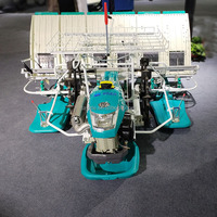 Transplanteur de riz électrique automatique à 6 rangées nouveau semoir de semences pour l'agriculture agricole semoir à moteur à essence à main