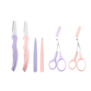 Kit de toilettage des sourcils pour femmes, comprenant des pinces à épiler, des ciseaux à sourcils et un ensemble de trois outils de mise en forme des sourcils. Comprend également - Product Image 3