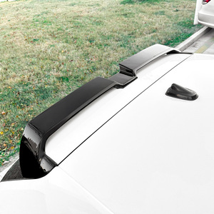 Volkswagen Rear Spoiler Piano <b>Black</b> Carbon Fiber Texture ABS Ducktail <b>Trunk</b> Wing For Polo MK6 2019+ - Product Image 3