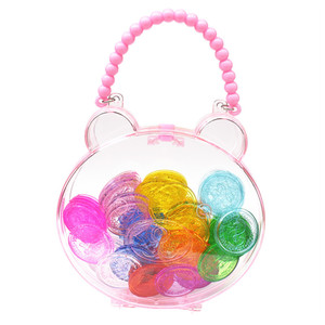 Jouets en acrylique transparent pour enfants, imitation de pièces de monnaie, pour jeu de simulation, jetons de jeu de société, accessoires pour filles de 4 à 6 ans - Product Image 4