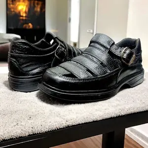 Sandalias Planas de Cuero Suave Huarache 950, Calzado Casual y Cómodo para el Tiempo Libre - Product Image 6