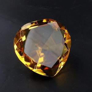 MH-9502 rote Farbe Kristall Diamant Glas Herz Diamant Brief besch werer - Product Image 4