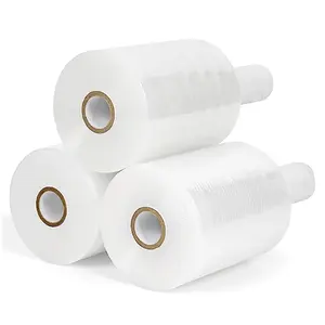 高品质聚乙烯透明柔软白色拉伸包装薄膜