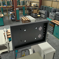 Écran d'affichage plat de 10.1 pouces Fabrication de tôle Boîtier en fer Découpe laser Estampage Moule de pliage Fabrication directe d'usine