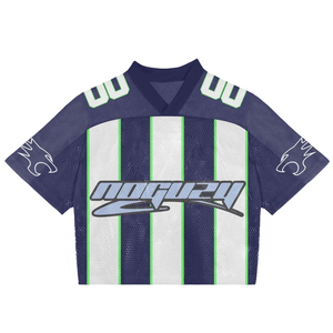 Groothandel korte mouw rugby shirts op maat ontworpen American football shirts sublimatie print team uniform - Product Image 3
