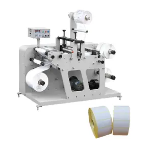 Rotary Automatic Adhesive Sticker Label Die Cutting Slitting Machine with Die Cut Unit