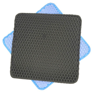 Tapis à litière pour chat en nid d'abeille EVA, rectangulaire, antidérapant, pour contrôler la circulation du sable - Product Image 3