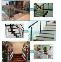 Wanlong vente en gros, Balustrade de haute qualité, Balustrade de balcon, conception d'escalier, Balustrade, poteau en acier inoxydable
