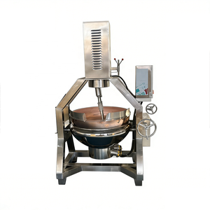 Hervidor Mezclador Industrial Inclinable con Recipiente de Cobre T2 a Precio de Fábrica | Azúcar Antiadherente para Cocinar | Perfecto para caramelos, fudge y dulces duros - Product Image 1