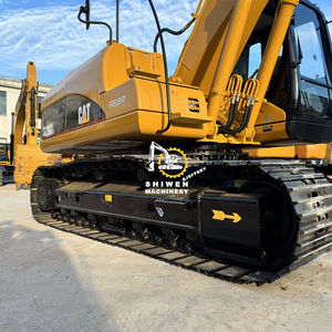 Excavatrice sur chenilles CAT320C d'occasion en excellent état pour travaux de terrassement, faible nombre d'heures, comprend pompe, roulement, engrenage, moteur - Product Image 5