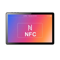 Sansasyonel kamera nfc olmadan 10.1 inç android tablet ön nfc ekran standı pos tablet nfc kendini kiosk tablet pc