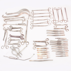 Juego de 108 Instrumentos Pediátricos para Laparotomía, Instrumentos Quirúrgicos de Acero Inoxidable de Grado Quirúrgico, Instrumentos Ortopédicos Manuales con Certificación CE - Product Image 1