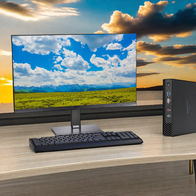 Sharerdp Custom OEM Brand Core I3-1115G4 1215U 1315U I5-1135G7 23.8/27 Inch LCD All-in-One Touchscreen PC Desktops for Office
