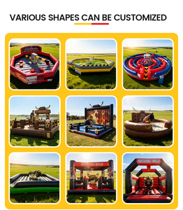 <span class=keywords><strong>Structure</strong></span> de jeu de taureau mécanique <span class=keywords><strong>gonflable</strong></span> robuste pour utilisation en extérieur - Product Image 2