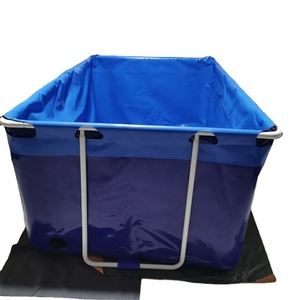 Piscinas Rectangulares Desmontables Plegables de Acero Inoxidable, Piscinas Elevadas de Plástico para Exteriores para Adultos - Product Image 4