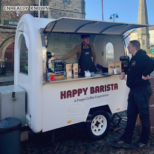 Remolque de Comida Móvil Totalmente Equipado, de Fibra de Vidrio y Aluminio, para Cafetería, Restaurante, Pizzería, Envío de Alimentos - Product Image 2