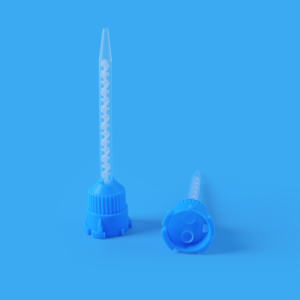 Boquillas mezcladoras de pegamento AB azules cuadradas de 50 ml, 1:1, boquilla mezcladora estática - Product Image 1