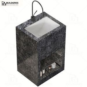 Buildgres thanh lịch nổi phòng tắm Vanity bồn rử<span class=keywords><strong>a</strong></span> phòng tắm 60in Vanity phòng tắm Vanity - Product Image 3