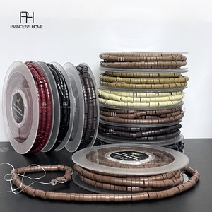 Marque privée 4.0*2.0*3.0mm taille 1000 pièces pré-collé Silicone Micro anneau perles lignes de cheveux perles pour Extensions de cheveux - Product Image 3