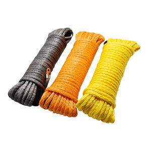 Cordon pour treuil extérieur personnalisé haute résistance 12 <span class=keywords><strong>brins</strong></span> UHMWPE Ligne de harnais pour hamac Corde pour tente UHMWPE - Product Image 2