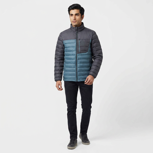 Doudoune matelassée pour homme, caractéristiques optimales, épaisse, respirante, prix de gros, OEM, prix abordable, modèle unique - Product Image 1