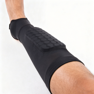 Parastinchi da Calcio Personalizzabili per Bambini e Adulti con Cinghie e Manicotto a Compressione, Protezione a Nido d'Ape - Product Image 5