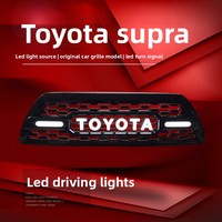 Calandre avant hexagonale modifiée N21 pour 4Runner 06-09, en ABS, avec lumières LED lumineuses
