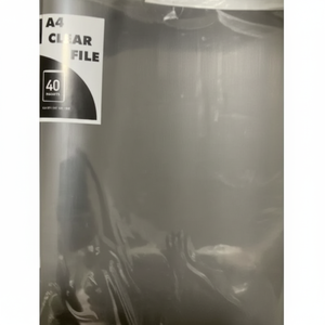 Schedario trasparente nero opaco HPL - Product Image 1