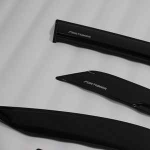 New Arrival Black <b>Net</b> Door <b>Window</b> Vent Visor Wind Deflector Car Garnish Decoration Sun Visors for toyota Fortuner 2020 - Product Image 6