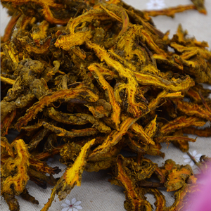 1025 Huang Lian <span class=keywords><strong>erbe</strong></span> cinesi gusto <span class=keywords><strong>amaro</strong></span> Coptis Chinensis radici di rizoma Coptidis radici per la vendita - Product Image 4